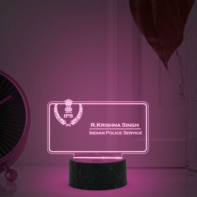 IPS Name Plate With Customized Names